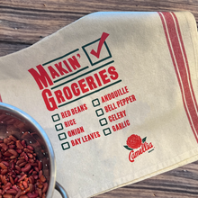 Load image into Gallery viewer, Makin' Groceries Kitchen Towel