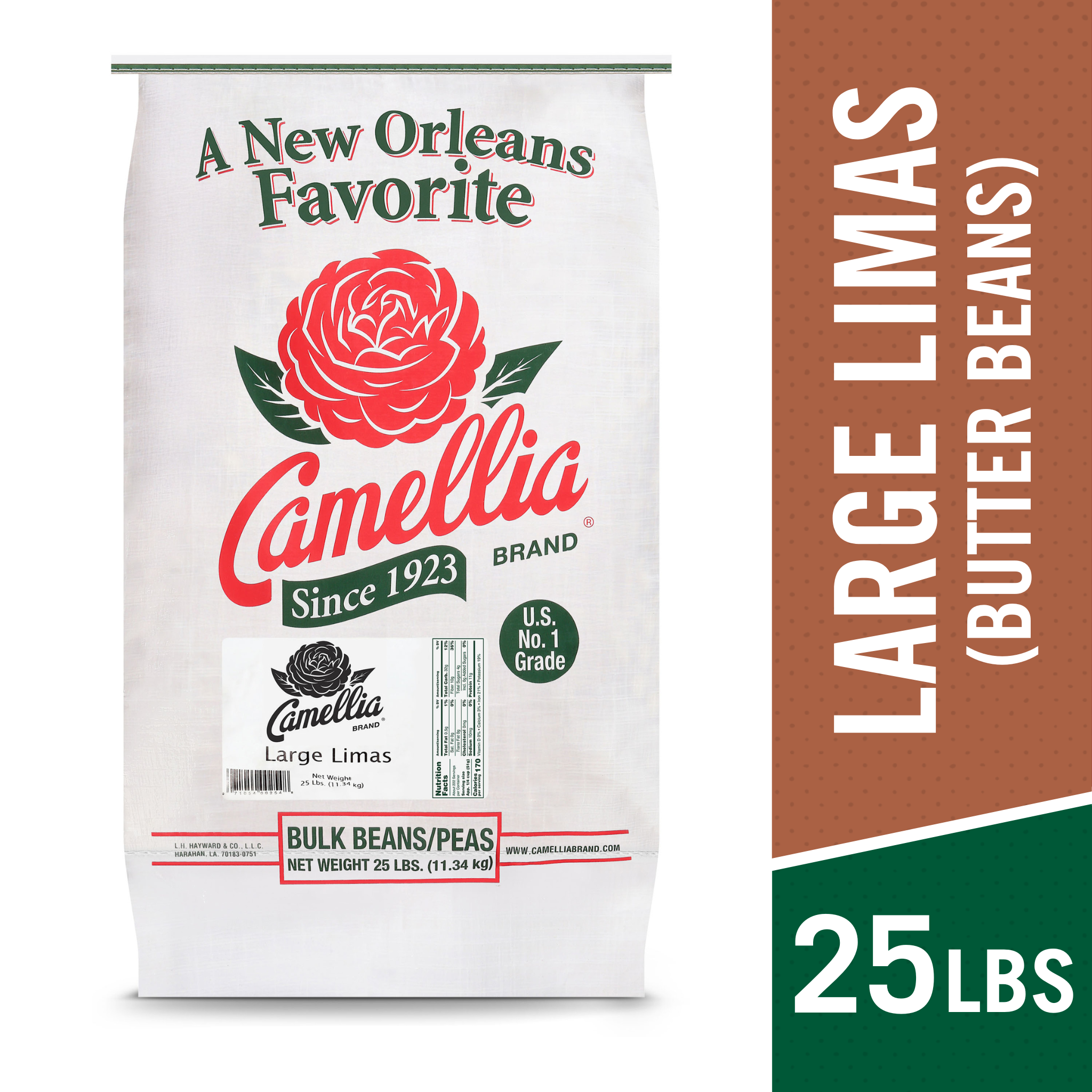 Beans　南高梅　11キロ Bulk Large Lima Beans – Camellia Brand Beans