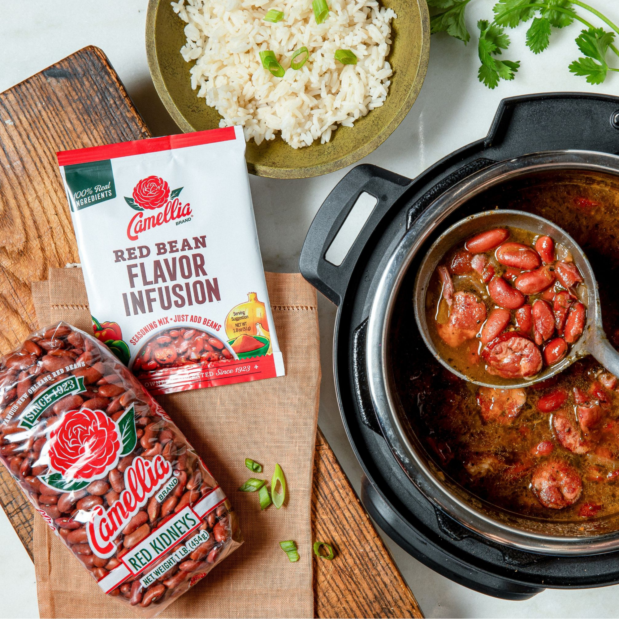 camellia potting mix Camellia Red Bean Flavor Infusion Seasoning Mix