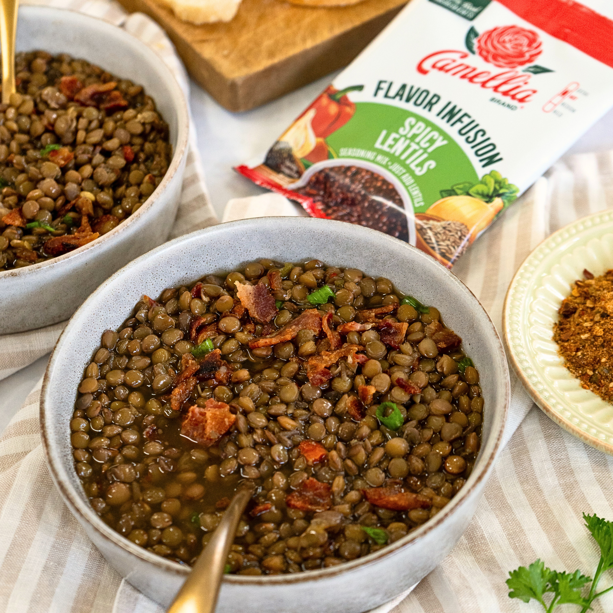 Spicy Lentils Flavor Infusion – Camellia Brand Beans