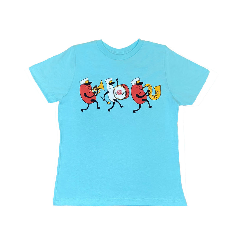Kids Red Bean Second Line Tee Camellia Brand Beans kids-red-bean-second-line-tee-camellia-brand-beans